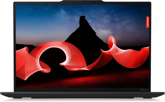 Ноутбук Lenovo ThinkPad X1 Carbon G12 Core Ultra 7 155U 32Gb SSD512Gb Intel Graphics 14" IPS WUXGA (1920x1200) Windows 11 Pro 64 black WiFi BT Cam (21KC0046US) - купить недорого с доставкой в интернет-магазине