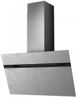 Вытяжка каминная Elica Stripe Urban Zinc/A/90 черный управление: кнопочное (1 мотор) - купить недорого с доставкой в интернет-магазине