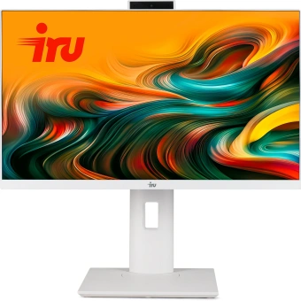 Моноблок IRU Tactio 23IW 23.8" Full HD i5 1235U (1.3) 16Gb SSD512Gb Iris Xe CR без ОС GbitEth WiFi BT 65W Cam белый 1920x1080 (RUS) - купить недорого с доставкой в интернет-магазине