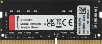 Память DDR4 16GB 3200MHz Kingston KF432S20IB/16 Fury Impact RTL PC4-25600 CL20 SO-DIMM 260-pin 1.2В single rank Ret - купить недорого с доставкой в интернет-магазине