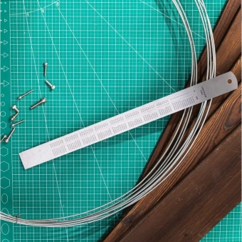 Линейка Deli DL8030Y - купить недорого с доставкой в интернет-магазине