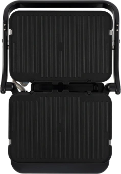 Электрогриль Hyundai HYG-5020 2000Вт серебристый/черный - купить недорого с доставкой в интернет-магазине