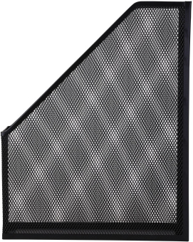 Лоток вертикальный Deli E9186 для бумаг 250х73х316мм черный металл сетка - купить недорого с доставкой в интернет-магазине