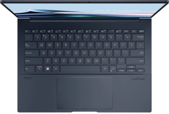 Ноутбук Asus Zenbook 14 OLED UX3405MA-QD489 Core Ultra 5 125H 16Gb SSD1Tb Intel Arc 14" OLED FHD+ (1920x1200) без ОС blue WiFi BT Cam Bag (90NB11R1-M00ST0) - купить недорого с доставкой в интернет-магазине