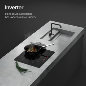 Индукционная варочная поверхность Kuppersberg ICI 604 черный - купить недорого с доставкой в интернет-магазине