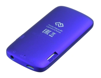 Плеер Hi-Fi Flash Digma B4 8Gb синий/1.8"/FM/microSDHC - купить недорого с доставкой в интернет-магазине