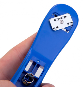 Степлер Deli E0305 Essential 24/6 26/6 (20листов) ассорти 100скоб коробка - купить недорого с доставкой в интернет-магазине