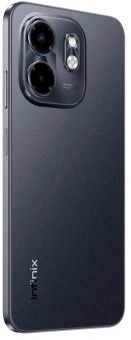 Смартфон Infinix X6532 Smart 9 128Gb 3Gb черный моноблок 3G 4G 2Sim 6.7" 720x1600 Android 14 13Mpix 802.11 a/b/g/n/ac GPS GSM900/1800 GSM1900 TouchSc Protect FM microSD max2048Gb - купить недорого с доставкой в интернет-магазине