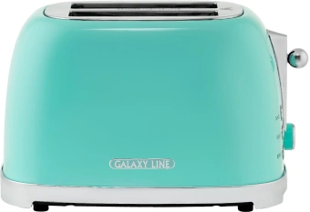 Тостер Galaxy Line GL 2917 900Вт бирюзовый - купить недорого с доставкой в интернет-магазине