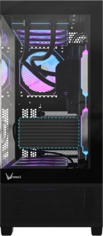 Корпус Formula Crystal E1 Floe черный без БП ATX 5x120mm 3x140mm 2xUSB3.0 1xUSB3.1 audio bott PSU - купить недорого с доставкой в интернет-магазине