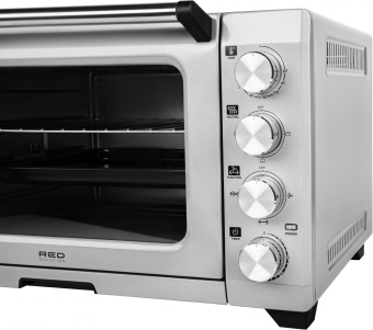 Мини-печь Red Solution RO-5701 33л. 1600Вт серебристый - купить недорого с доставкой в интернет-магазине