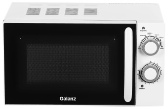 Микроволновая Печь Galanz MOS-2005MW 20л. 700Вт белый - купить недорого с доставкой в интернет-магазине