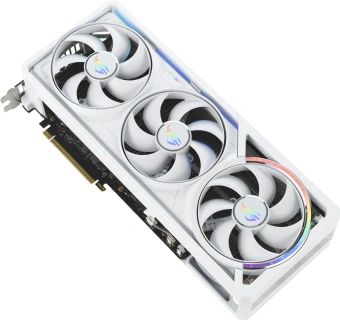 Видеокарта Asus PCI-E 5.0 ROG-ASTRAL-RTX5080-O16G-WHITE NVIDIA GeForce RTX 5080 16Gb 256bit GDDR7 2760/30000 HDMIx2 DPx3 HDCP Ret - купить недорого с доставкой в интернет-магазине