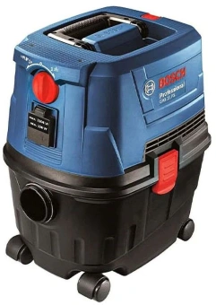 Строительный пылесос Bosch GAS 15 PS 1100Вт (уборка: сухая/влажная) синий - купить недорого с доставкой в интернет-магазине