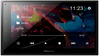 Автомагнитола Pioneer DMH-A345BT 2DIN 4x50Вт 6.8" ПДУ RDS - купить недорого с доставкой в интернет-магазине
