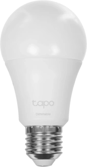 Умная лампа TP-Link Tapo L510E E27 8.7Вт 806lm Wi-Fi (упак.:1шт) - купить недорого с доставкой в интернет-магазине