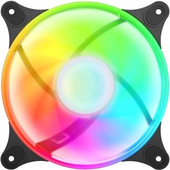 Вентилятор для корпуса GMNG GG-CF120ARGB4-PWMBK ARGB 120х120x25 черный 4-pin 26дБ Ret - купить недорого с доставкой в интернет-магазине