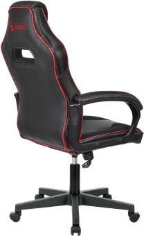 Кресло игровое A4Tech Bloody GC-300 черный/красный ткань/эко.кожа крестов. - купить недорого с доставкой в интернет-магазине