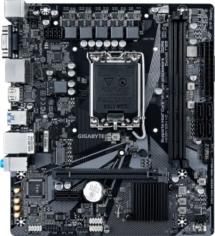 Материнская плата Gigabyte H610M S2H V2 Soc-1700 Intel H610 2xDDR5 mATX AC`97 8ch(7.1) GbLAN+VGA+HDMI+DP - купить недорого с доставкой в интернет-магазине