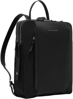 Рюкзак женский Piquadro Lyra CA7042W92T/N черный нейлон/натур.кожа - купить недорого с доставкой в интернет-магазине