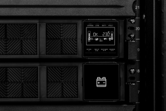 Источник бесперебойного питания Systeme Electriс SRV SRVSE6KRTXLI4U 5400Вт 6000ВА черный - купить недорого с доставкой в интернет-магазине