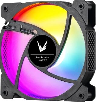 Вентилятор для корпуса Formula Cosmic 12BK FR RGB 120х120x25 черный 3-pin 4-pin (Molex) 22.3дБ Ret - купить недорого с доставкой в интернет-магазине