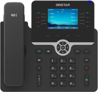 Телефон IP Dinstar C64GP черный - купить недорого с доставкой в интернет-магазине