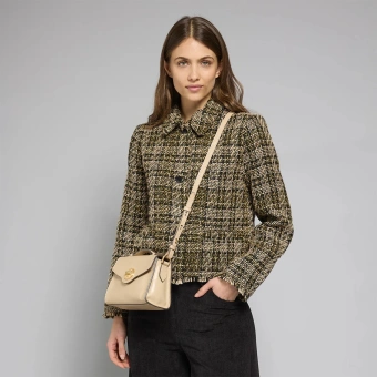 Сумка женская The Bridge Irene 04520501/TH бежевая натур.кожа - купить недорого с доставкой в интернет-магазине