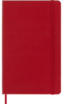 Блокнот Moleskine CLASSIC QP062R Large 130х210мм 240стр. нелинованный твердая обложка красный - купить недорого с доставкой в интернет-магазине