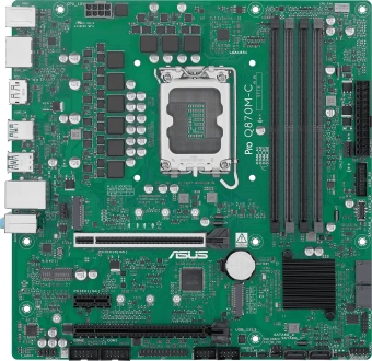 Материнская плата Asus PRO Q870M-C-CSM Soc-1851 Intel Q870 4xDDR5 mATX AC`97 8ch(7.1) GbLAN RAID+HDMI+DP - купить недорого с доставкой в интернет-магазине