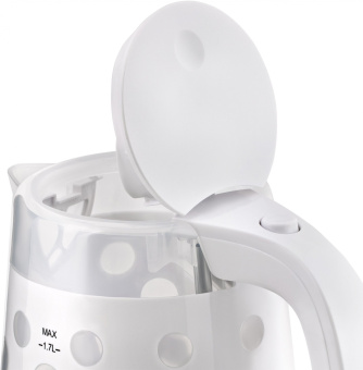 Чайник электрический Vitek VT-7048-01 1.7л. 2200Вт белый корпус: пластик - купить недорого с доставкой в интернет-магазине