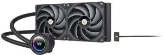 Система водяного охлаждения Thermaltake Toughliquid 280 Ex Pro ARGB Soc-AM5/AM4/1151/1200/1700 черный 4-pin 31.6dB Al+Cu Ret (CL-W419-PL00BL-A) - купить недорого с доставкой в интернет-магазине