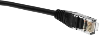 Патч-корд Lanmaster TWT-45-45-0.3-BK UTP RJ-45 вил.-вилка RJ-45 кат.5E 0.3м черный ПВХ (уп.:1шт) - купить недорого с доставкой в интернет-магазине