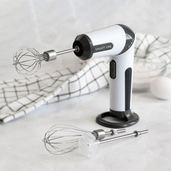 Миксер ручной Galaxy Line GL 2227 20Вт белый/черный - купить недорого с доставкой в интернет-магазине