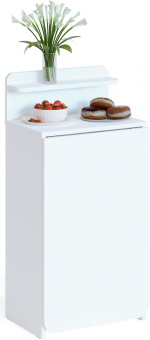 Стол для компьютера Сокол СП-19 складн. столешница ЛДСП белый каркас хром (00-00012723) - купить недорого с доставкой в интернет-магазине