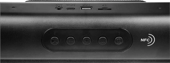Колонка порт. Ural ТТ М100+ черный 6W 1.1 BT/3.5Jack/USB-C 10м 1200mAh (без.бат) (УРАЛ ТТ М100+ ЧЕРНЫЙ) - купить недорого с доставкой в интернет-магазине