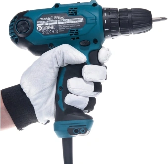 Дрель безударная Makita DF0300 320Вт патрон:быстрозажимной реверс - купить недорого с доставкой в интернет-магазине