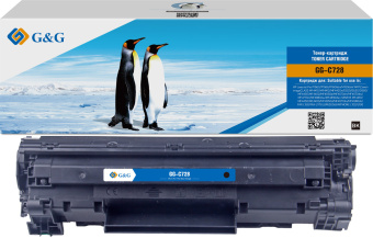 Картридж лазерный G&G GG-C728 черный (2100стр.) для Canon i-Sensys MF4410/4420/4430/4450/4550D/4570/4580 - купить недорого с доставкой в интернет-магазине