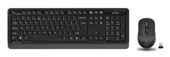 Клавиатура + мышь A4Tech Fstyler FG1010 клав:черный/серый мышь:черный/серый USB беспроводная Multimedia - купить недорого с доставкой в интернет-магазине
