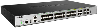 Коммутатор D-Link DGS-3630-28SC/A2ASI 4xКомбо(1000BASE-T/SFP) 20SFP 4SFP+ управляемый - купить недорого с доставкой в интернет-магазине
