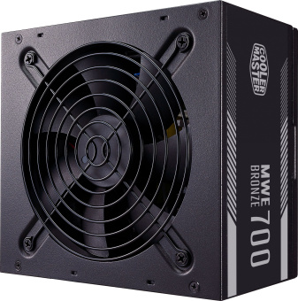 Блок питания Cooler Master ATX 700W MWE Bronze V2 80+ bronze (24+4+4pin) APFC 120mm fan 8xSATA RTL - купить недорого с доставкой в интернет-магазине