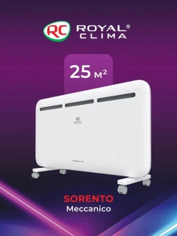 Конвектор Royal Clima Sorento Meccanico REC-S2000M 2000Вт белый - купить недорого с доставкой в интернет-магазине