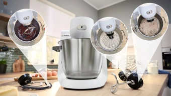 Кухонная машина Bosch MUMS6EW00 планетар.вращ. 1600Вт белый - купить недорого с доставкой в интернет-магазине