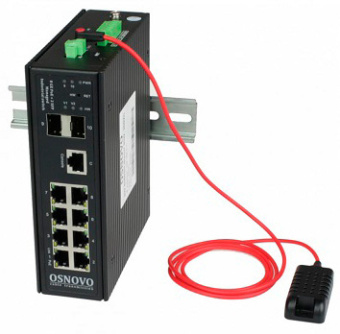Коммутатор Osnovo SW-80802/I(Port 90W, 300W) 8G 2SFP 8PoE 200W управляемый - купить недорого с доставкой в интернет-магазине