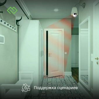 Камера видеонаблюдения IP Digma DiVision 301 Wi-Fi 3.6-3.6мм цв. корп.:белый (DV301) - купить недорого с доставкой в интернет-магазине