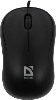 Мышь Defender Patch MS-759 черный оптическая 1000dpi USB для ноутбука 2but (52759) - купить недорого с доставкой в интернет-магазине