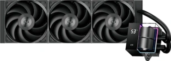 Система водяного охлаждения PcCooler DS360 BK Soc-AM5/AM4/1200/1700/1851 черный 4-pin Al LCD 310W Ret (DS360-BKNWXX-GL) - купить недорого с доставкой в интернет-магазине