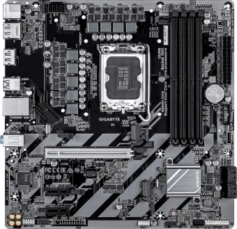 Материнская плата Gigabyte B860M D3W Soc-1851 Intel B860 4xDDR5 mATX AC`97 8ch(7.1) GbLAN RAID+HDMI+DP - купить недорого с доставкой в интернет-магазине