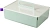 Короб для хранения Deli XDM16green 2отд. 317x212x142,5мм зеленый/серый пластик