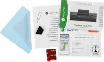 Видеорегистратор Navitel RC3 PRO черный 1440x2560 1440p 135гр. GPS MSTAR 8629Q - купить недорого с доставкой в интернет-магазине